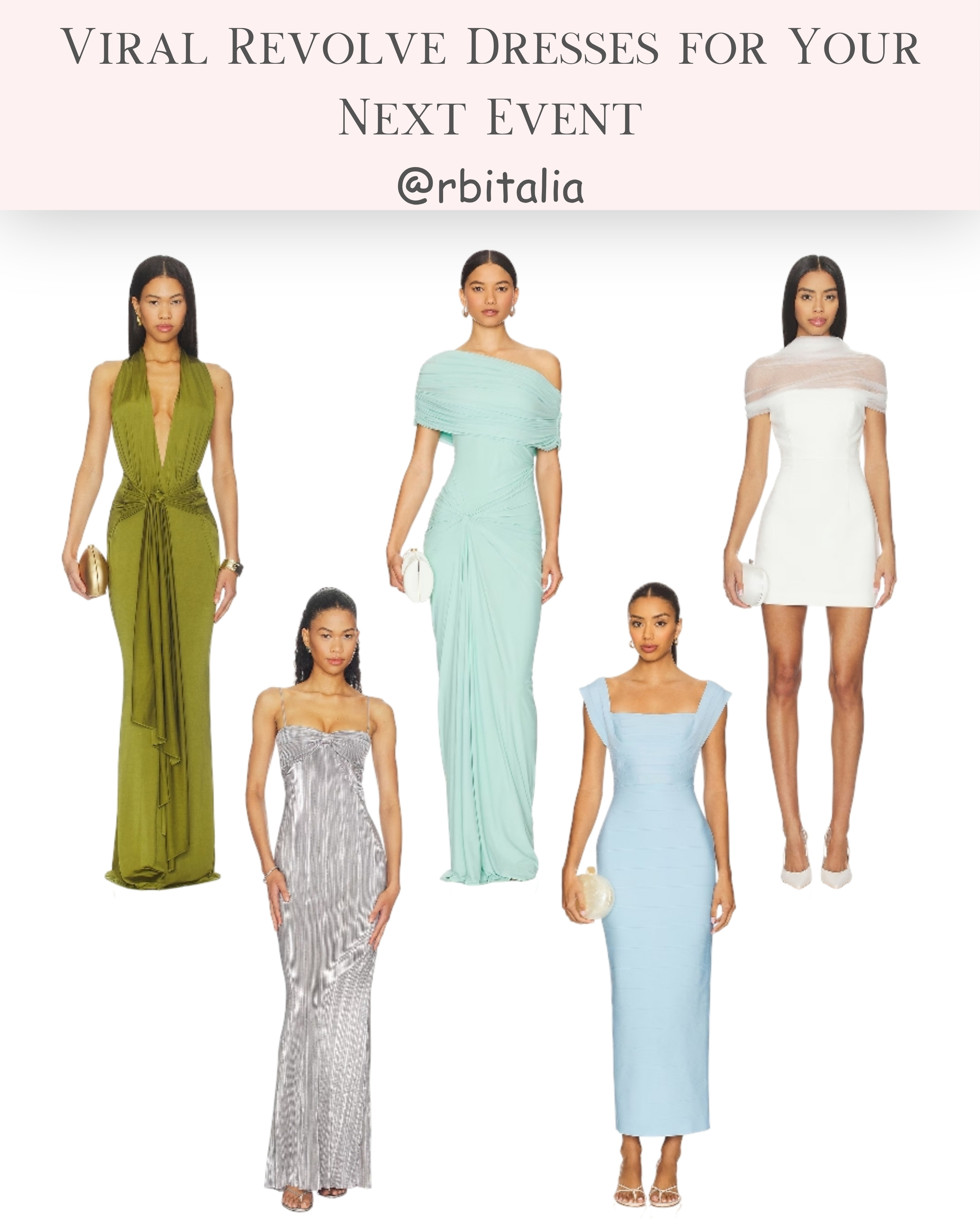 Make a statement at your next event with these viral Revolve dresses. Designed to turn heads, these trending styles offer the perfect fit for any special occasion. Click the link in bio to shop these event-ready looks! #RevolveMe #EventStyle #ViralDresses 

 #LTKdayinmylife #LTKgrwm #LTKootd