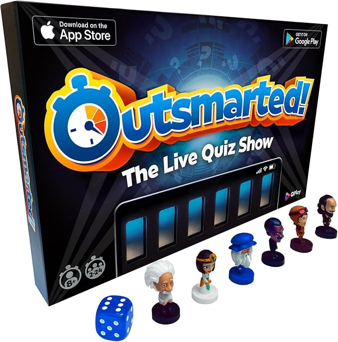 Outsmarted - The Live Quiz Show Board Game | Kids, Teens & Adults | The Ultimate Family Game Nigh... | Amazon (US)