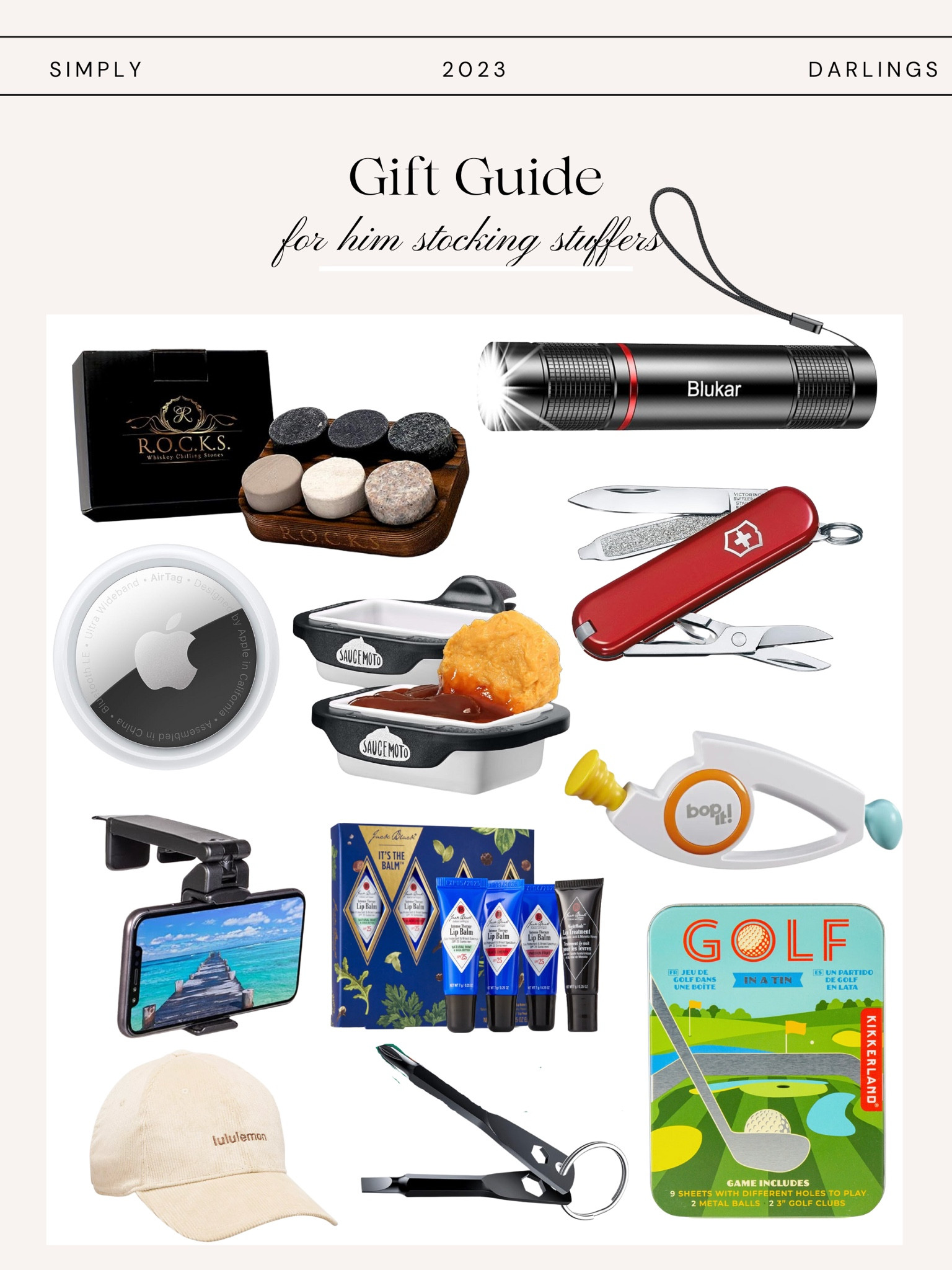 Stocking stuffer gift guide for him 

#LTKHoliday #LTKCyberSaleNL #LTKVideo