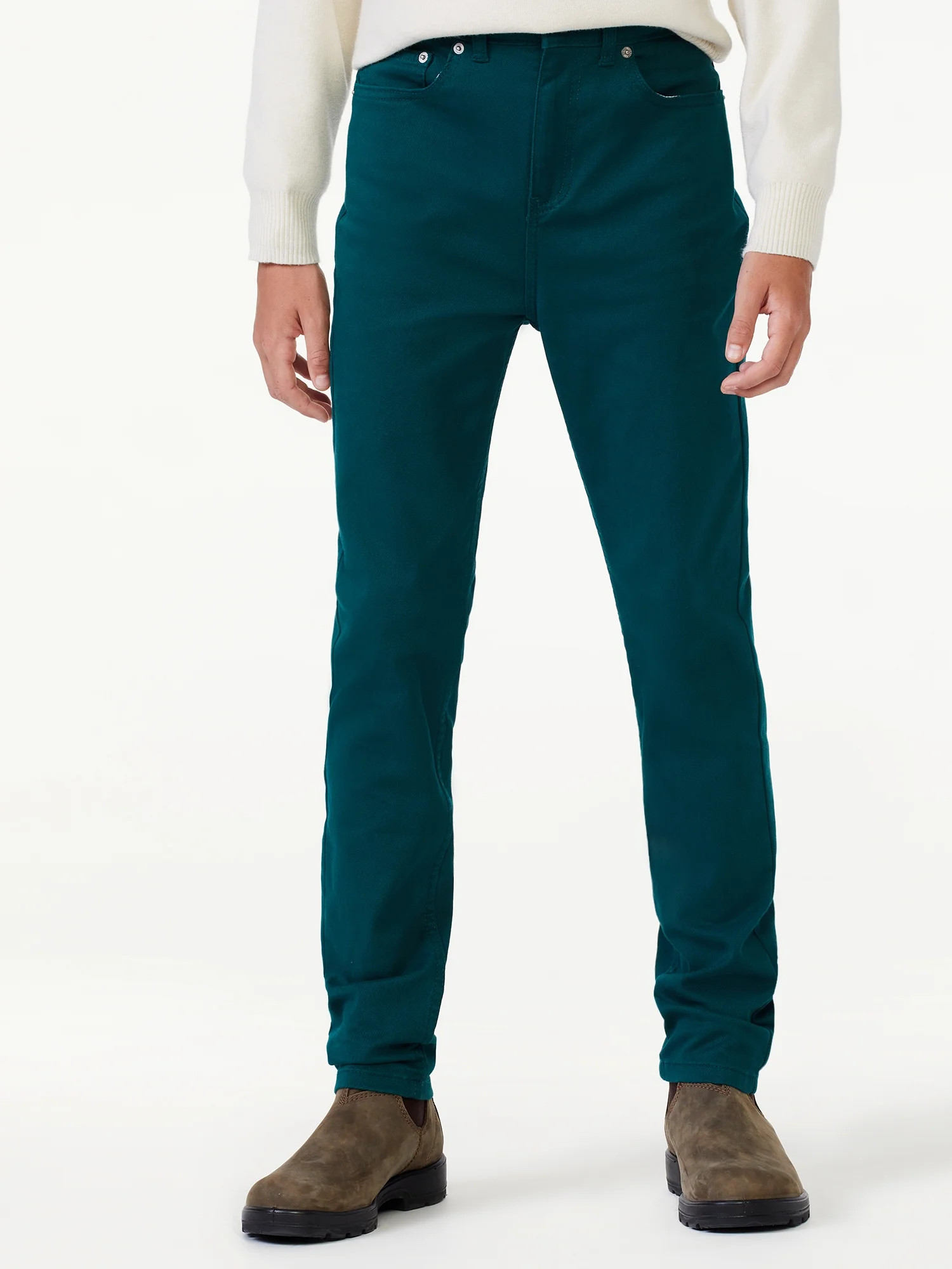 Free Assembly Boys 5-Pocket Pants, Sizes 4-18 | Walmart (US)