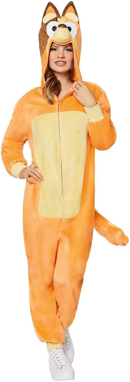 Spirit Halloween Bluey Adult Chilli Jumpsuit Costume | Officially Licensed | Bluey Halloween Cost... | Amazon (US)