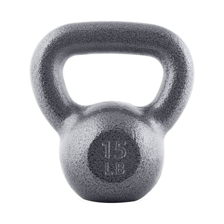 CAP Barbell 15lb Cast Iron Kettlebell, Single | Walmart (US)