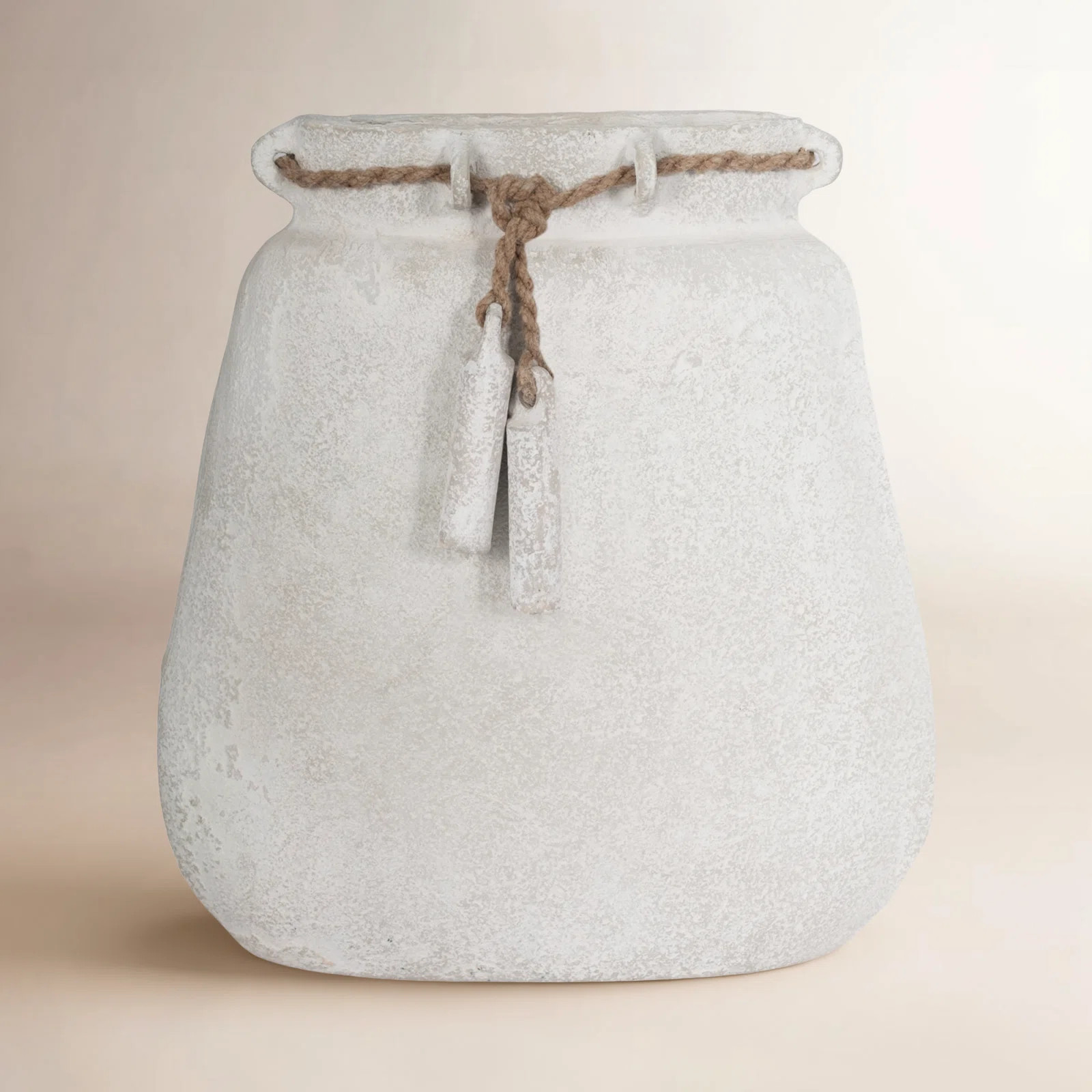 Vase with Pottery Woven Ecomix and Jute Construction - Handcrafted Modern Decorative Accent Piece... | Joss & Main