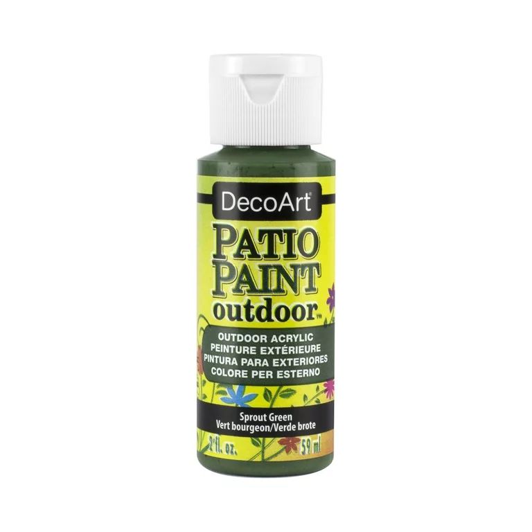 DecoArt Patio Paint, 2 oz., Sprout Green | Walmart (US)