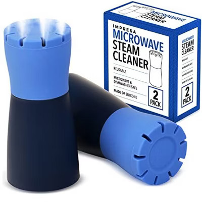 Impresa [2 Pack] Blue Microwave Steam Cleaner - Microwave Cleaner Steam Device - Just Add Vinegar... | Target