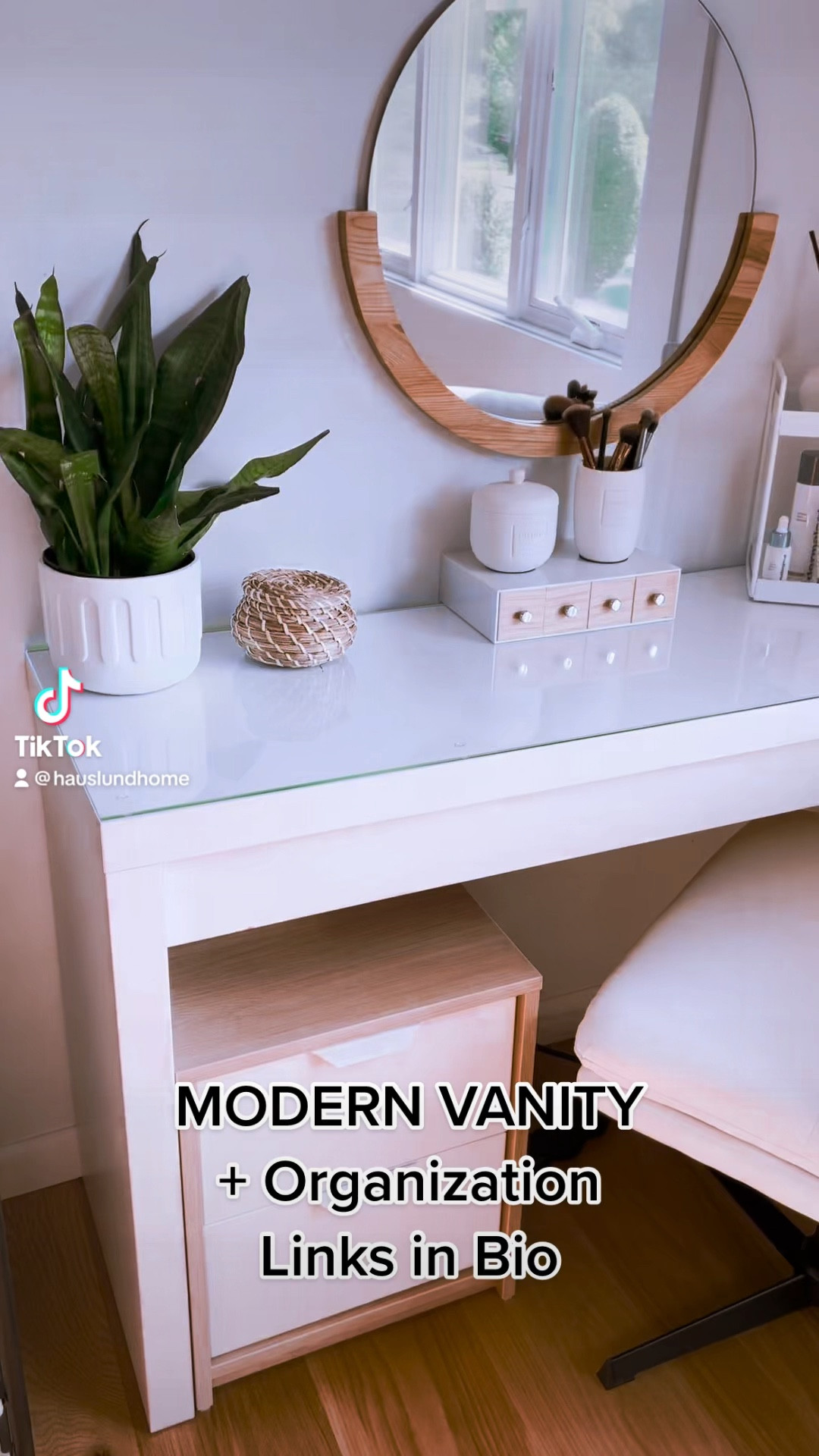 Follow on Instagram and Tik Tok for More content! #modernvanity #organization #neutraldecor #moderndecor #vanityorganization 

#LTKhome #LTKFind