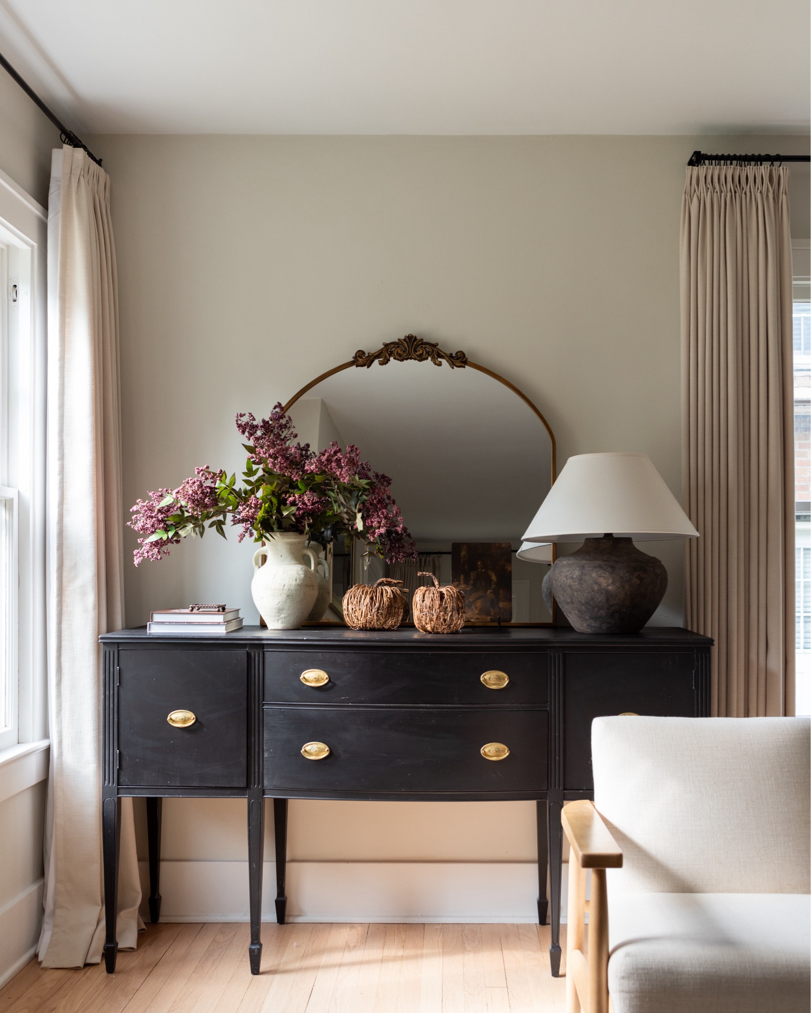 Cozy season is here!🍂 I recently ordered these berry stems and couldn't wait to style my sideboard table for fall.  

Fall decor, fall decorating, fall home decor, fall stems, wicker pumpkins 

#LTKSeasonal #LTKFallSale #LTKHome