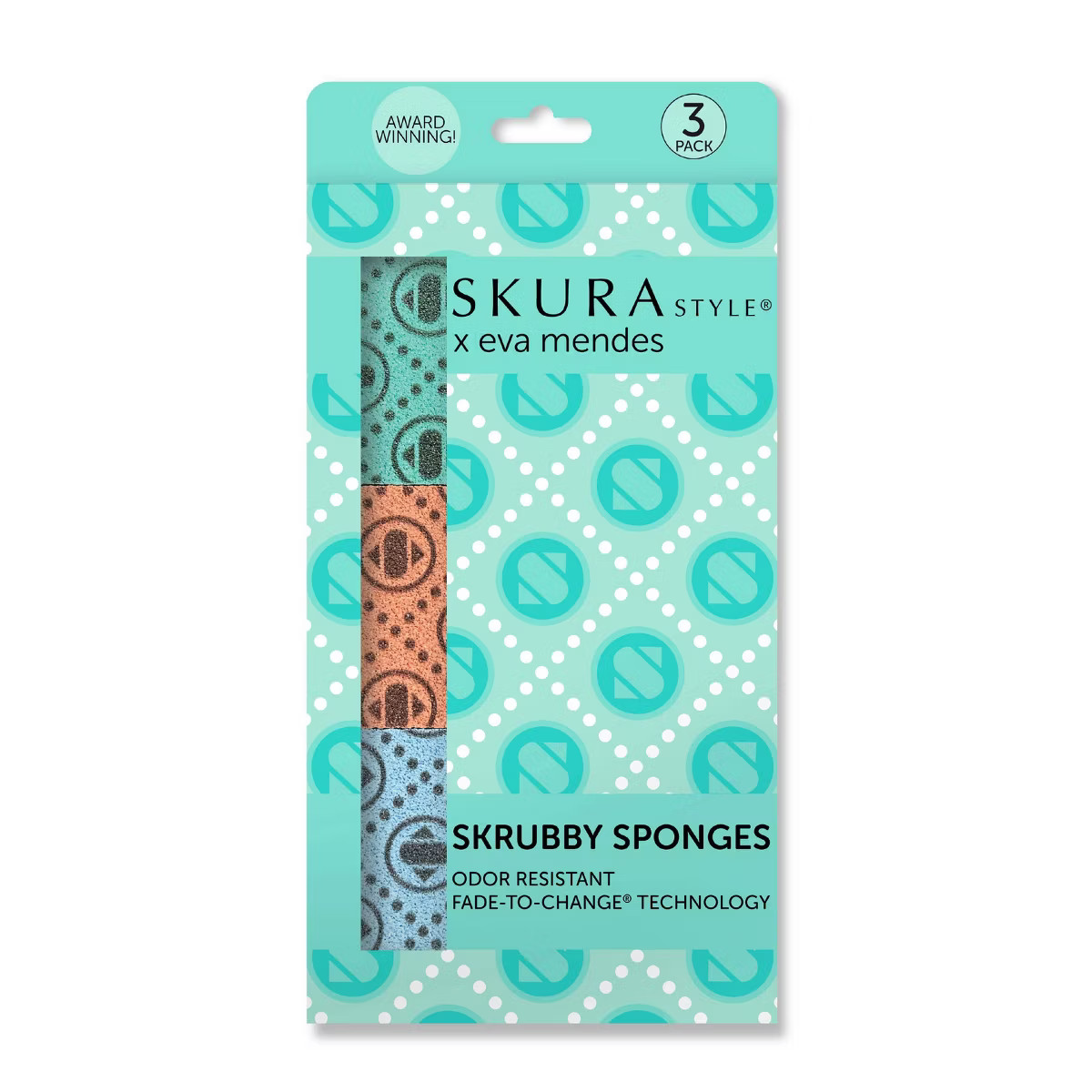 Skura Style x Eva Mendes Skrubby Sponges – 3pk | Target