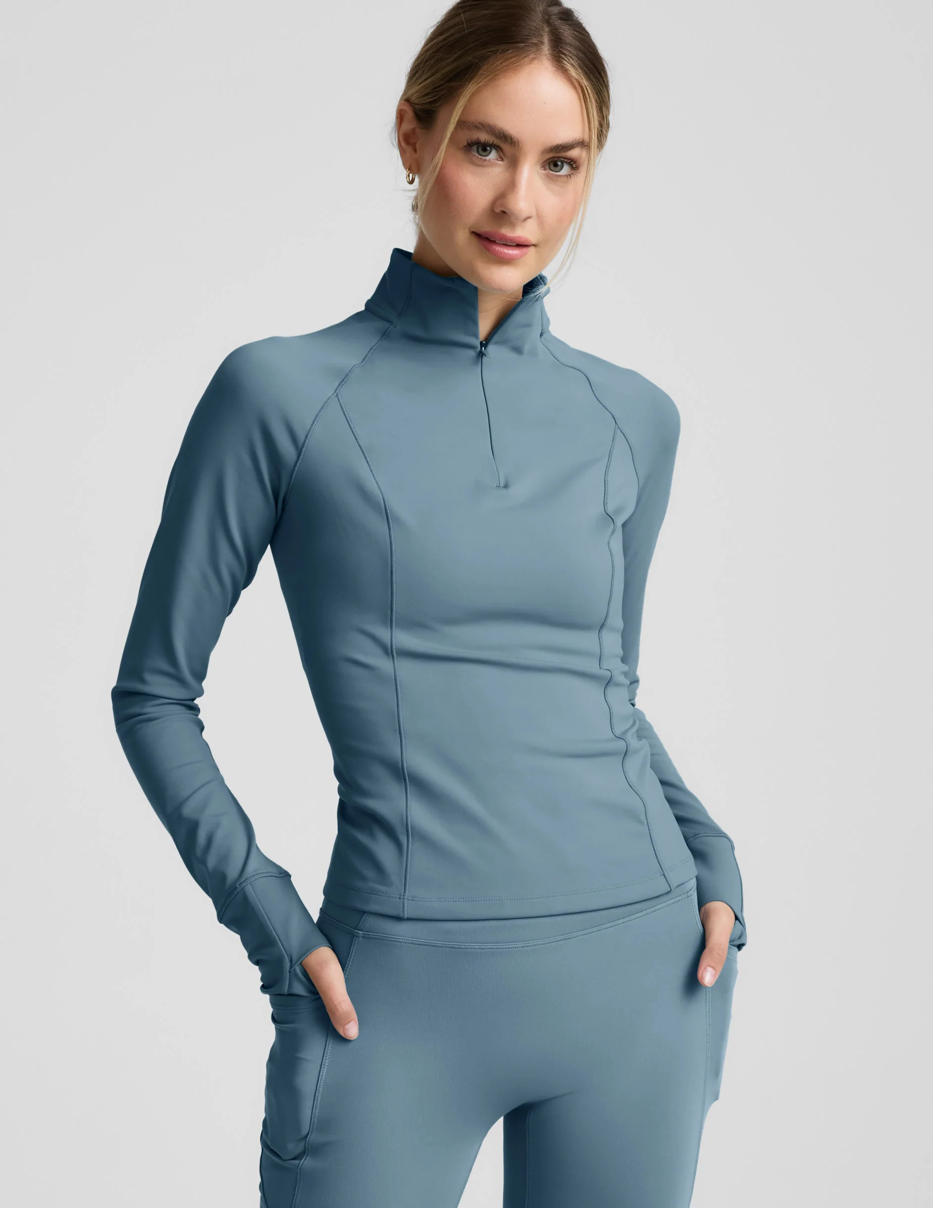 Pacer Fleece 1/4 Zip Pullover | Beyond Yoga | Beyond Yoga