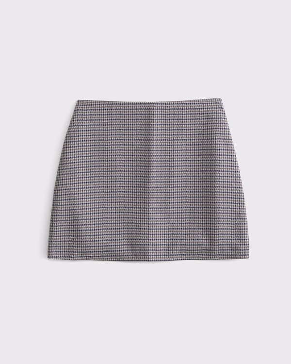 The A&F Scarlett Suiting Mini Skort | Abercrombie & Fitch (US)