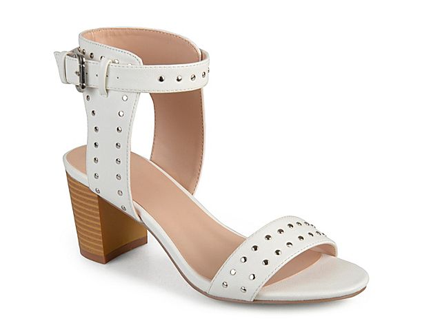 Journee Collection Mabel Sandal - Women's - White | DSW