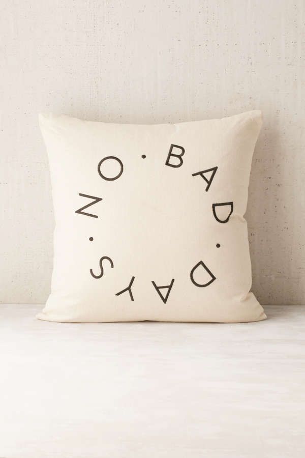 Assembly Home No Bad Days Pillow | Urban Outfitters US