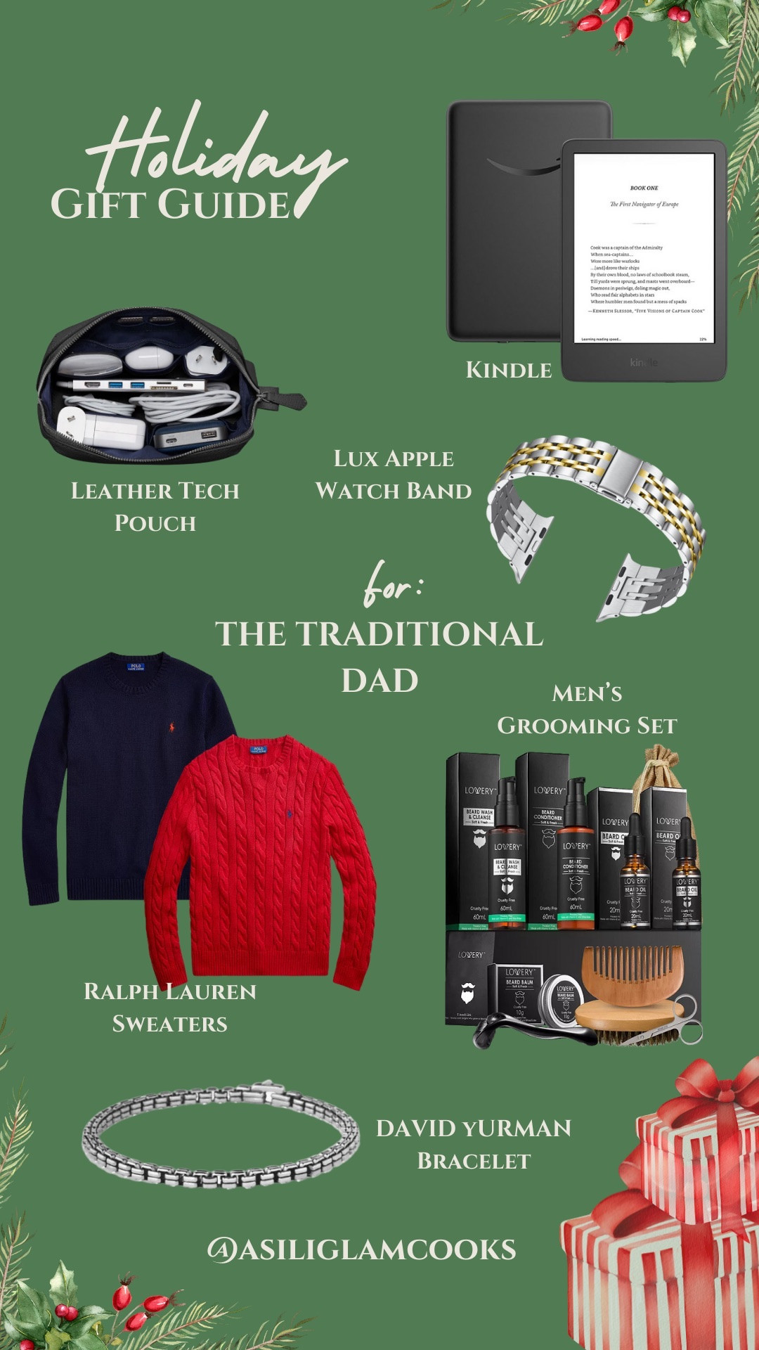 My 2024 Holiday Gift Guides are LIVE!Featuring gifts for every person in your life - including dad 🫂🥰

Gift Guide, Holiday Shopping 


#LTKSeasonal #LTKGiftGuide #LTKHoliday