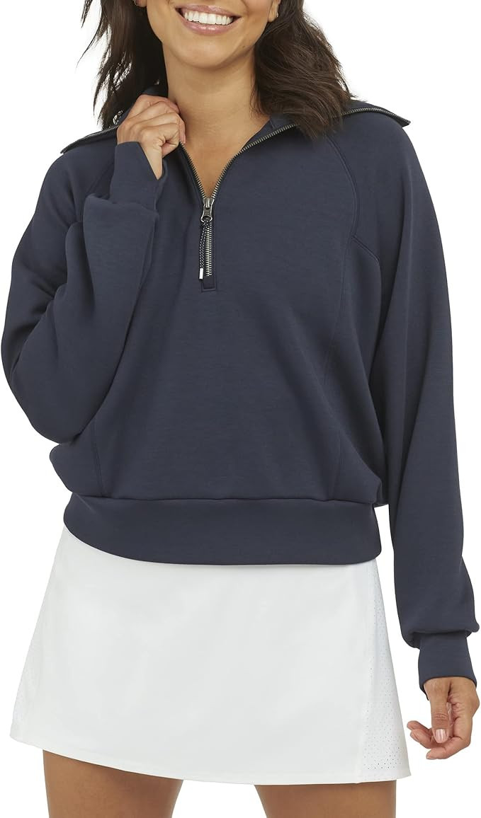 Spanx AirEssentials Half Zip | Amazon (US)