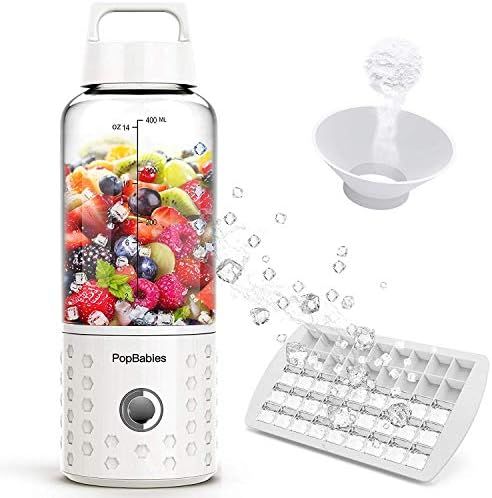 Portable Blender, PopBabies Personal Blender for Shakes and Smoothies Battery Powered USB Blender St | Amazon (US)