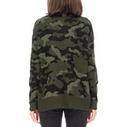 Liza Camo Sweater Cardigan | Bobeau