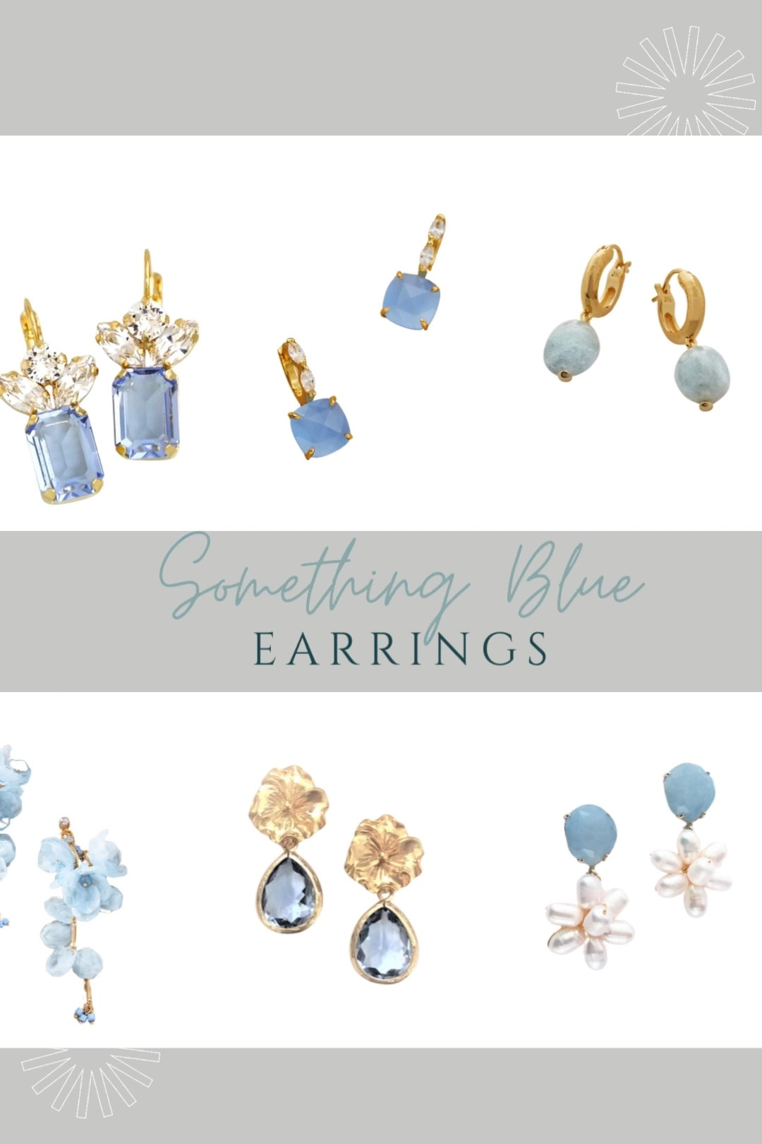 Something blue earrings for brides or bridesmaids #LTKBride Bridesmaid bags, bridesmaid gifts, bridal earrings

#LTKwedding #LTKGiftGuide #LTKfindsunder50