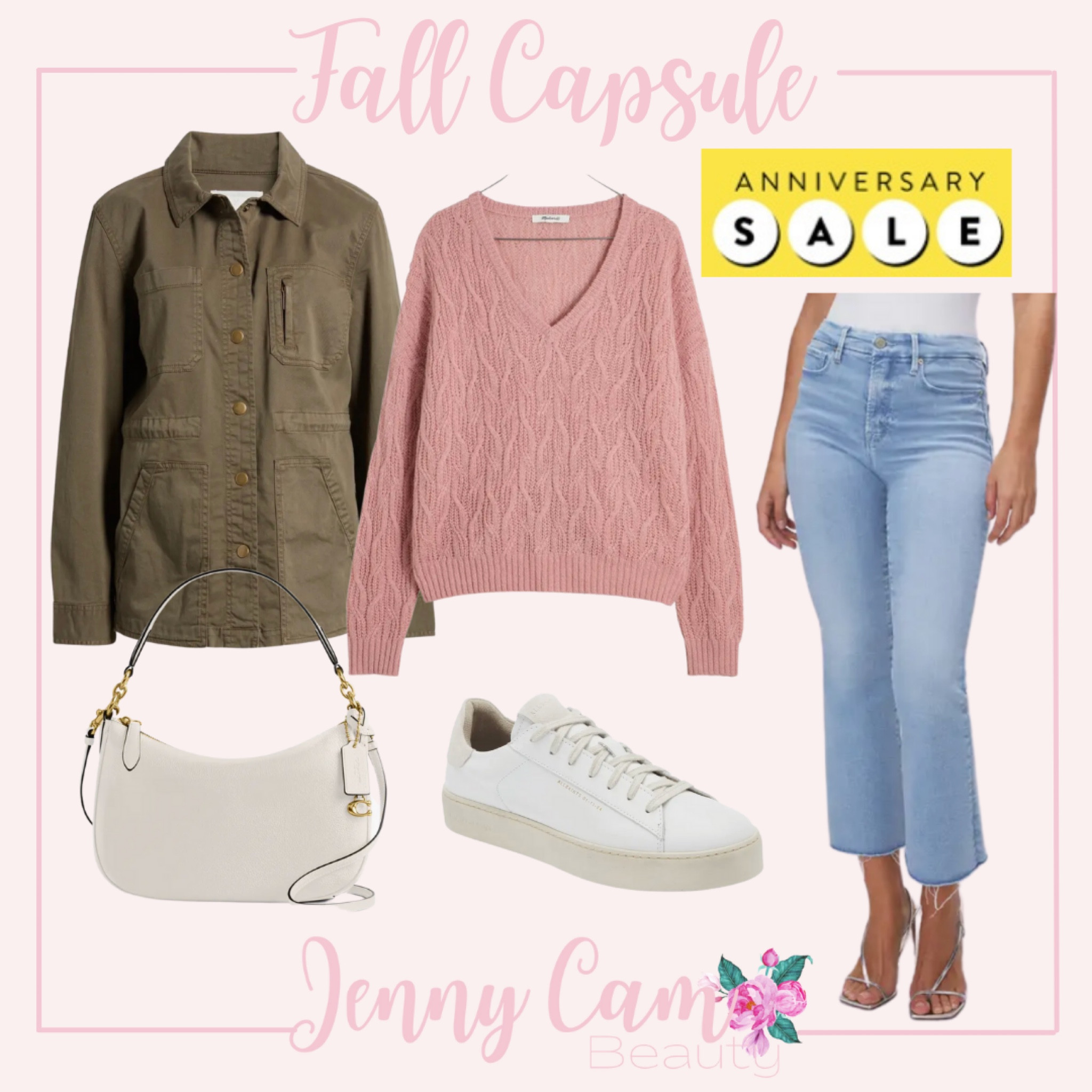 Nordstrom outfit idea from my capsule wardrobe! Pink sweater outfits 

#LTKstyletip #LTKxNSale #LTKsalealert