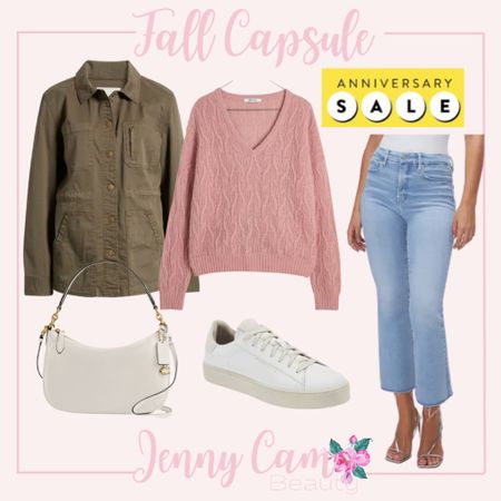 Nordstrom outfit idea from my capsule wardrobe! Pink sweater outfits 

#LTKstyletip #LTKxNSale #LTKsalealert