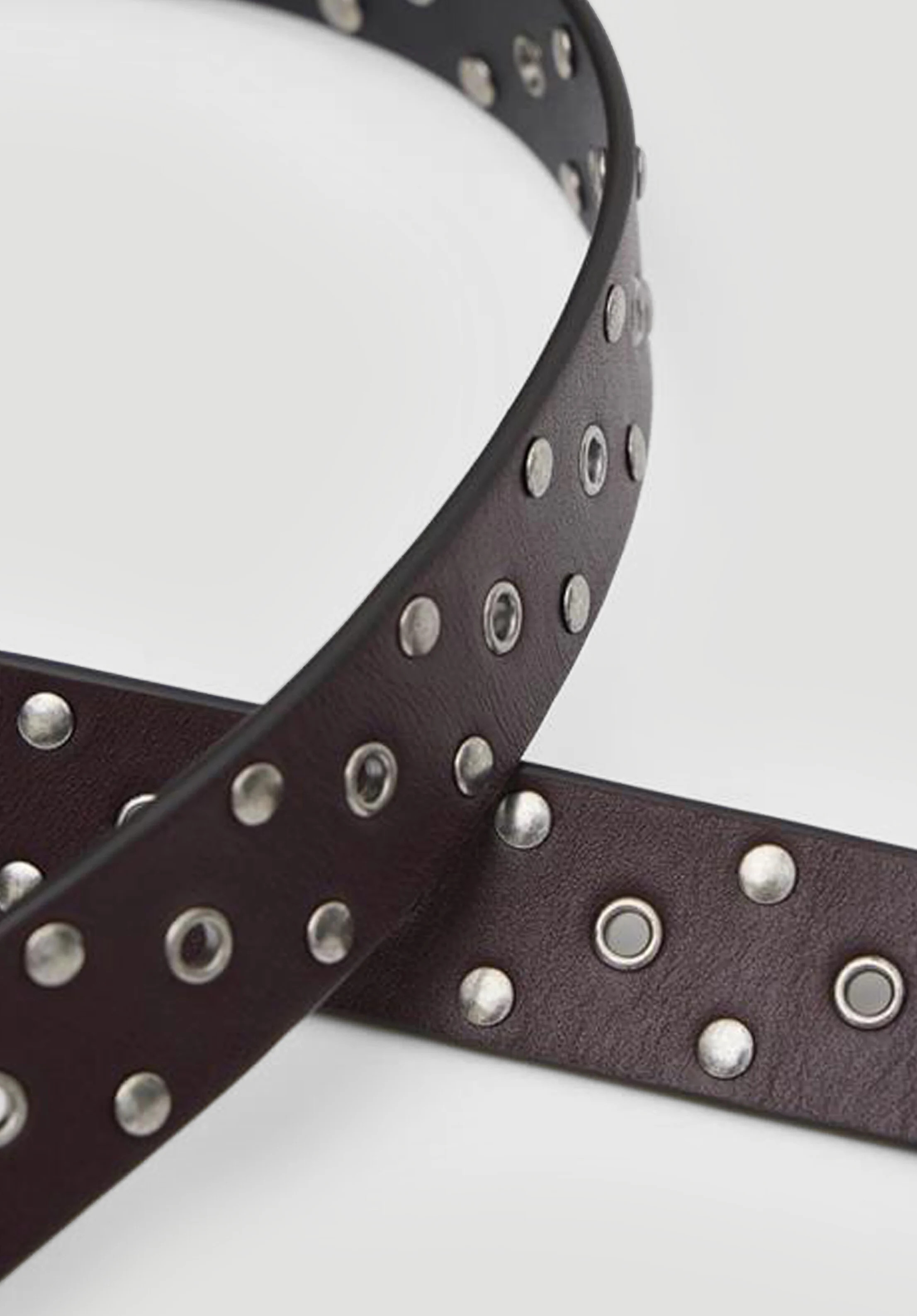 Eyelet Leather Belt | Hush UK