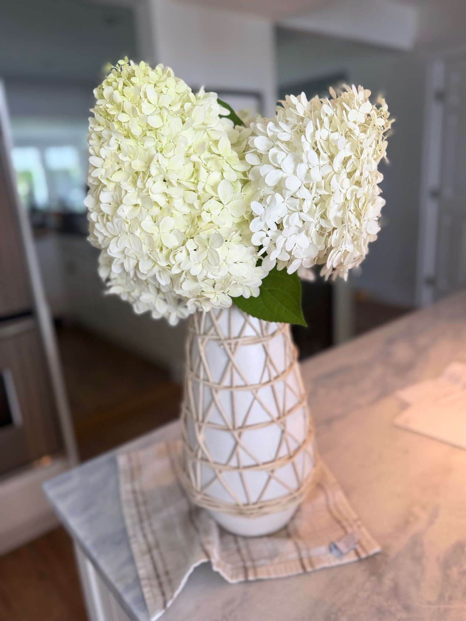 These hydrangeas are huge!!  Love them
In this tall vase 🩷

#LTKOver40 #LTKHome #LTKWedding