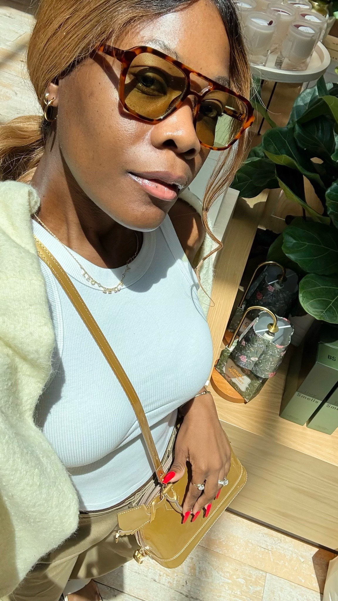 My skin is skinning these days 🤭 lately I just go out with a serum and sunscreen! Ohhh and a good lip gloss :) wearing Eadem today :) sharing why I currently use for my daytime skincare

#LTKBeauty #LTKootd