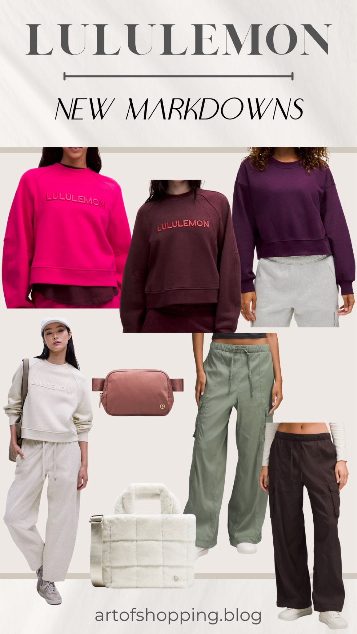 New markdowns on so many great athleisure outfits and accessories for men and women at lululemon!  //  athleisure outfit.  winter outfit.  travel outfit.  workout outfit. yoga wear. leggings.  lululemon.  sale.  markdowns.  loungewear.  sneakers.  handbags.  hoodies. Mocha color  

 #LTKActive #LTKSaleAlert #LTKFindsUnder100