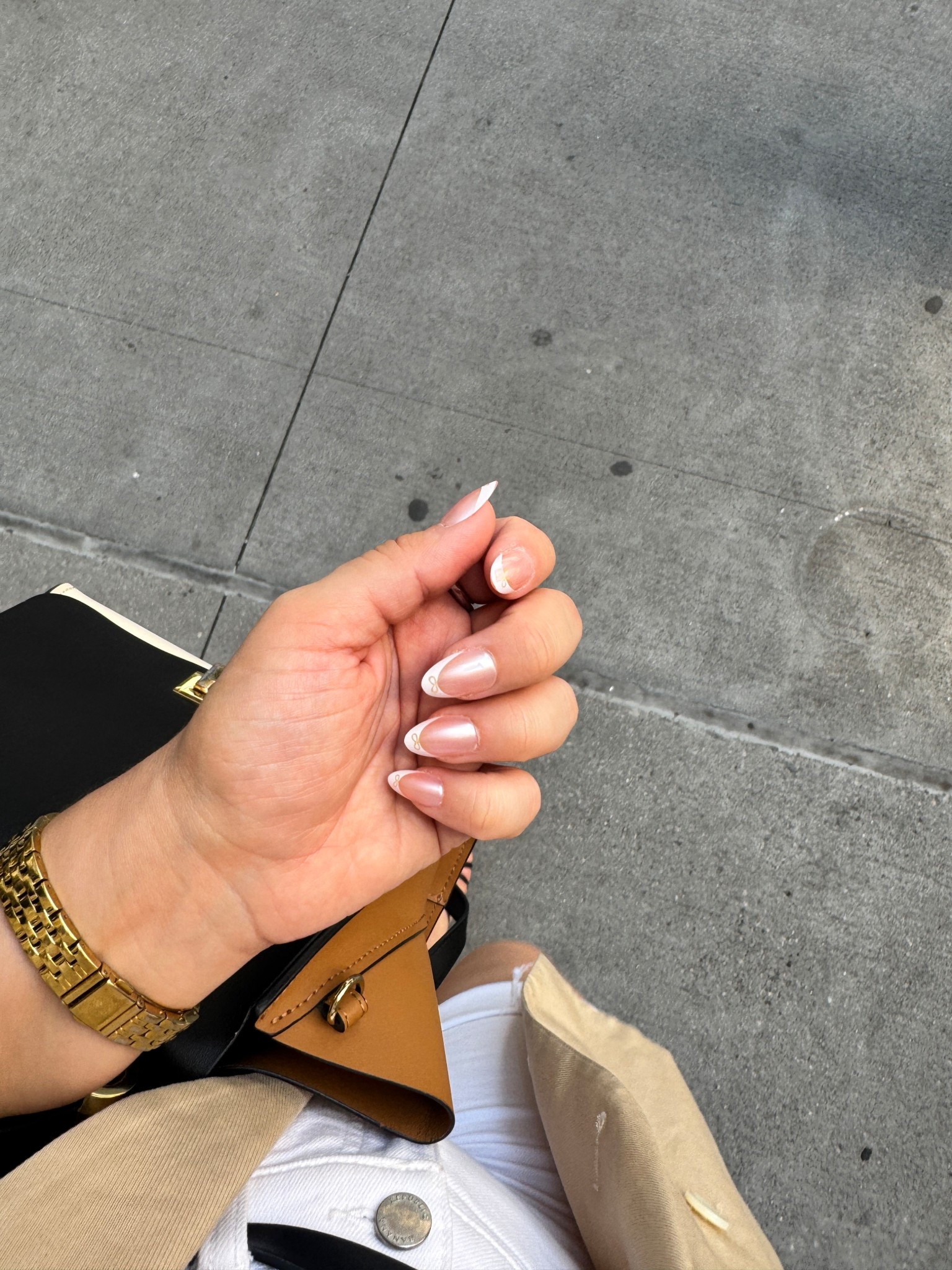 Press on nails - I love the little bow on the French tip! 

#LTKBeauty