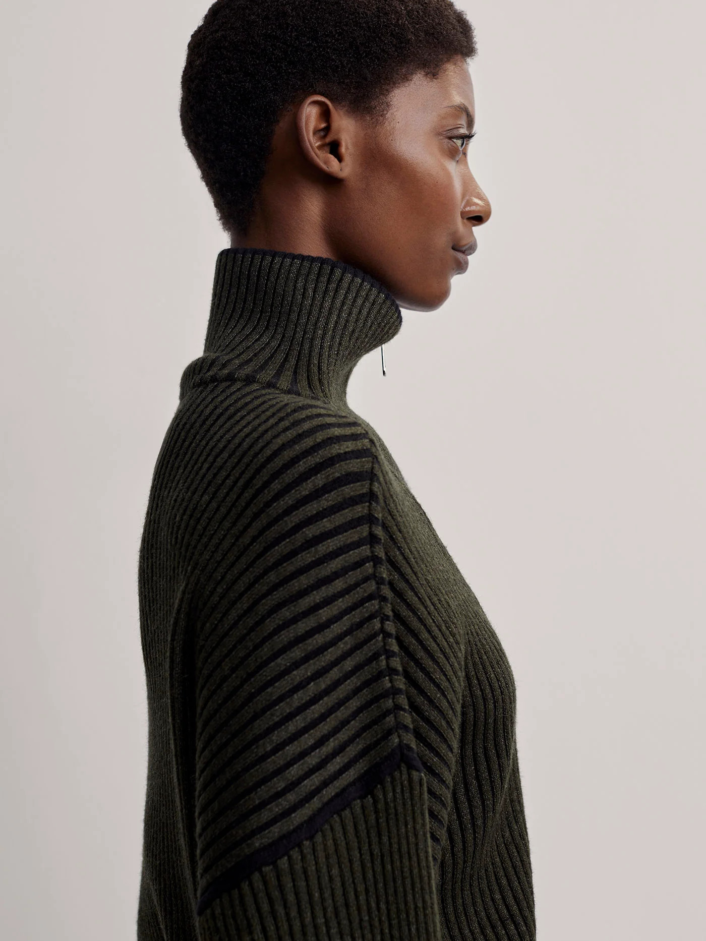 Carmen Zip-Through Rib Knit | Varley USA