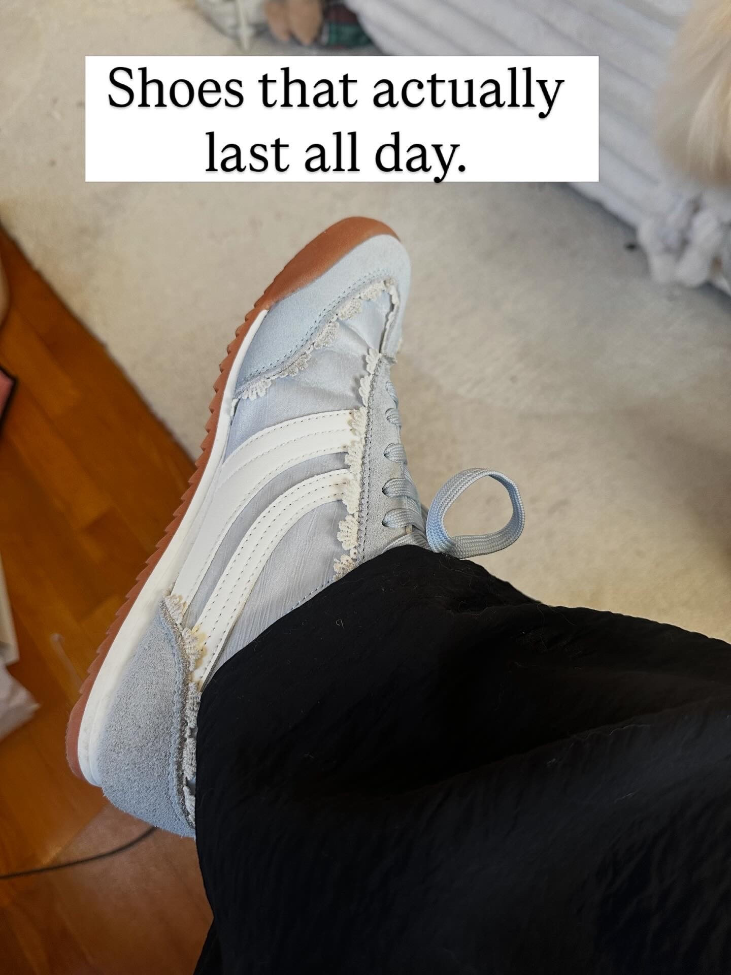 Teacher shoes that actually last all day (no break-in needed)

If your shoes usually hurt by the end of the day, these are a game changer. I wore these teaching all day and didn’t think about them once.

✔ comfortable right out of the box
✔ no rubbing or pinching
✔ works with wide leg pants and everyday outfits
✔ supportive enough for walking + standing

This is what I look for now — pieces that work in real life, not just in the mirror.

Sizing: true to size (I’m a 9)


#LTKMidsize #LTKOver40 #LTKWorkwear