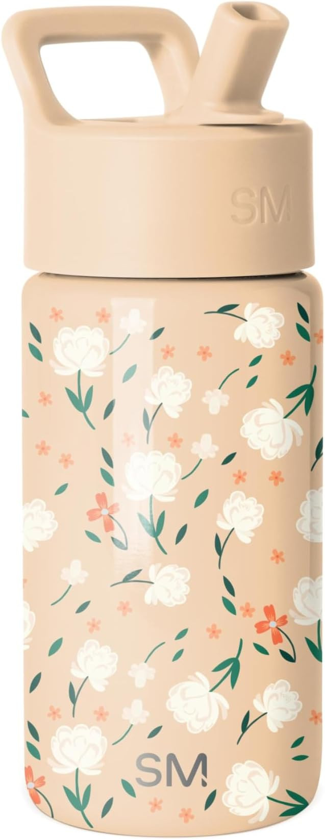 Simple Modern Kids Water Bottle with Straw Lid | 14oz Insulated Stainless Steel Kids Tumbler & Sp... | Amazon (US)