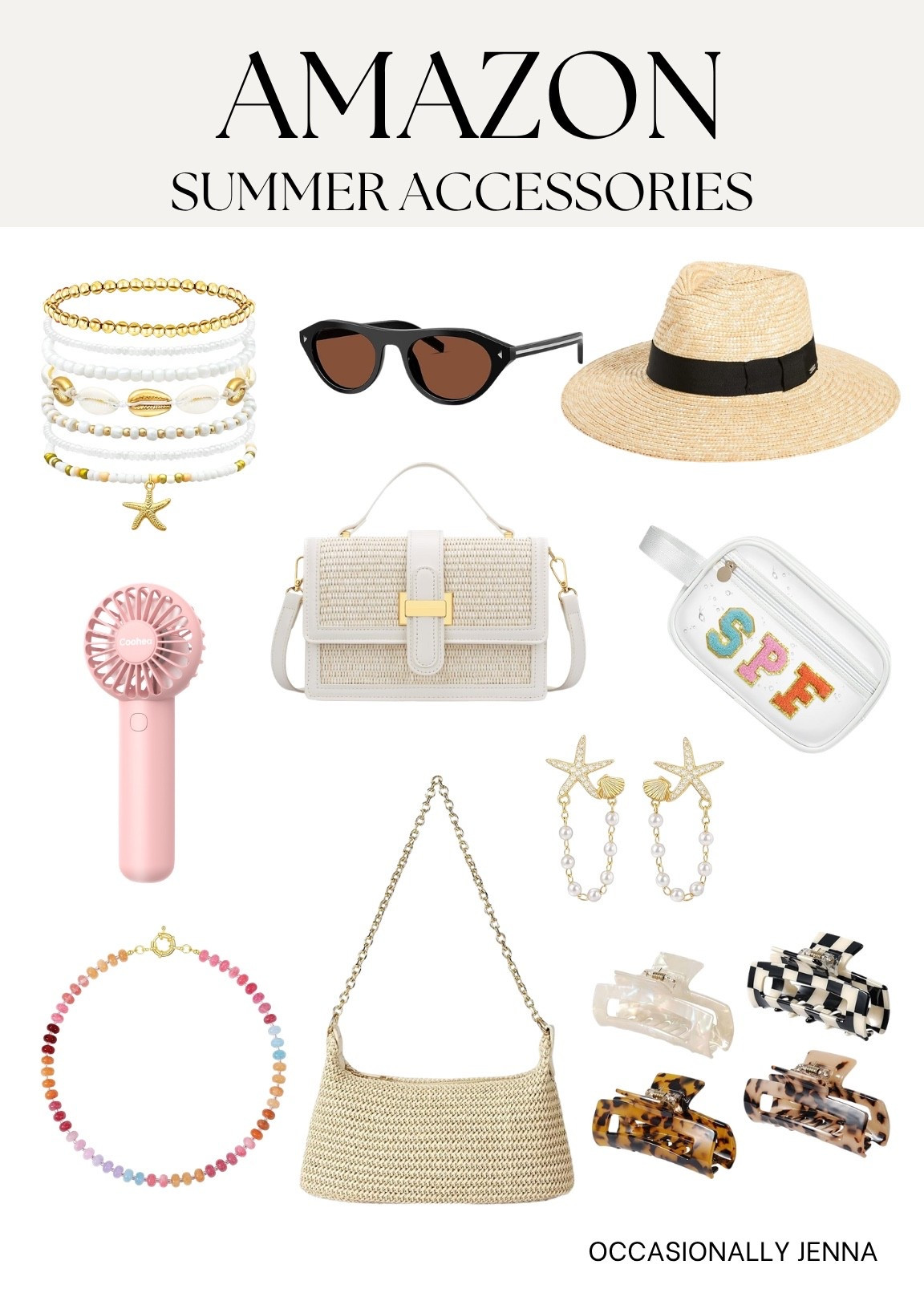 Amazon has all the summer fashion accessories you need!

#LTKSeasonal #LTKgrwm #LTKootd