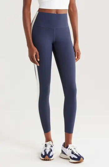 Rhone ReviveForm Color Block 7/8 Leggings in Navy Blue at Nordstrom Rack, Size X-Large | Nordstrom Rack