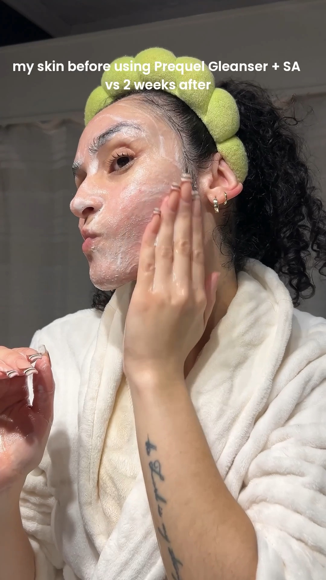 The cleanest my skin has ever felt is with using this cleanser from Prequel ! Their well known gleanser now has a formulation with salicylic acid for acne prone skin that has cleared up my texture in the last 2 weeks 

#LTKBeauty #LTKselfcare