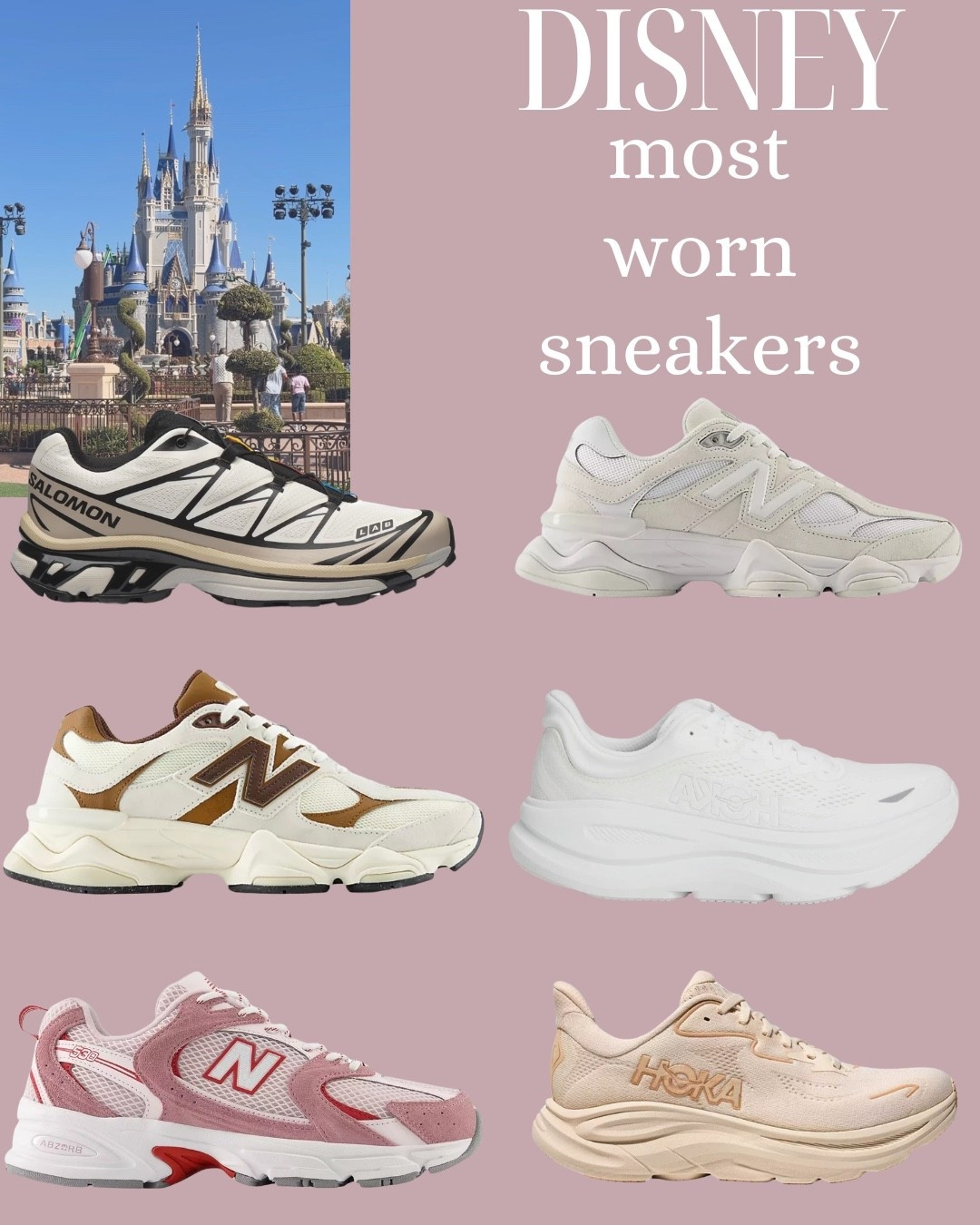 Most comfortable sneakers for Disney