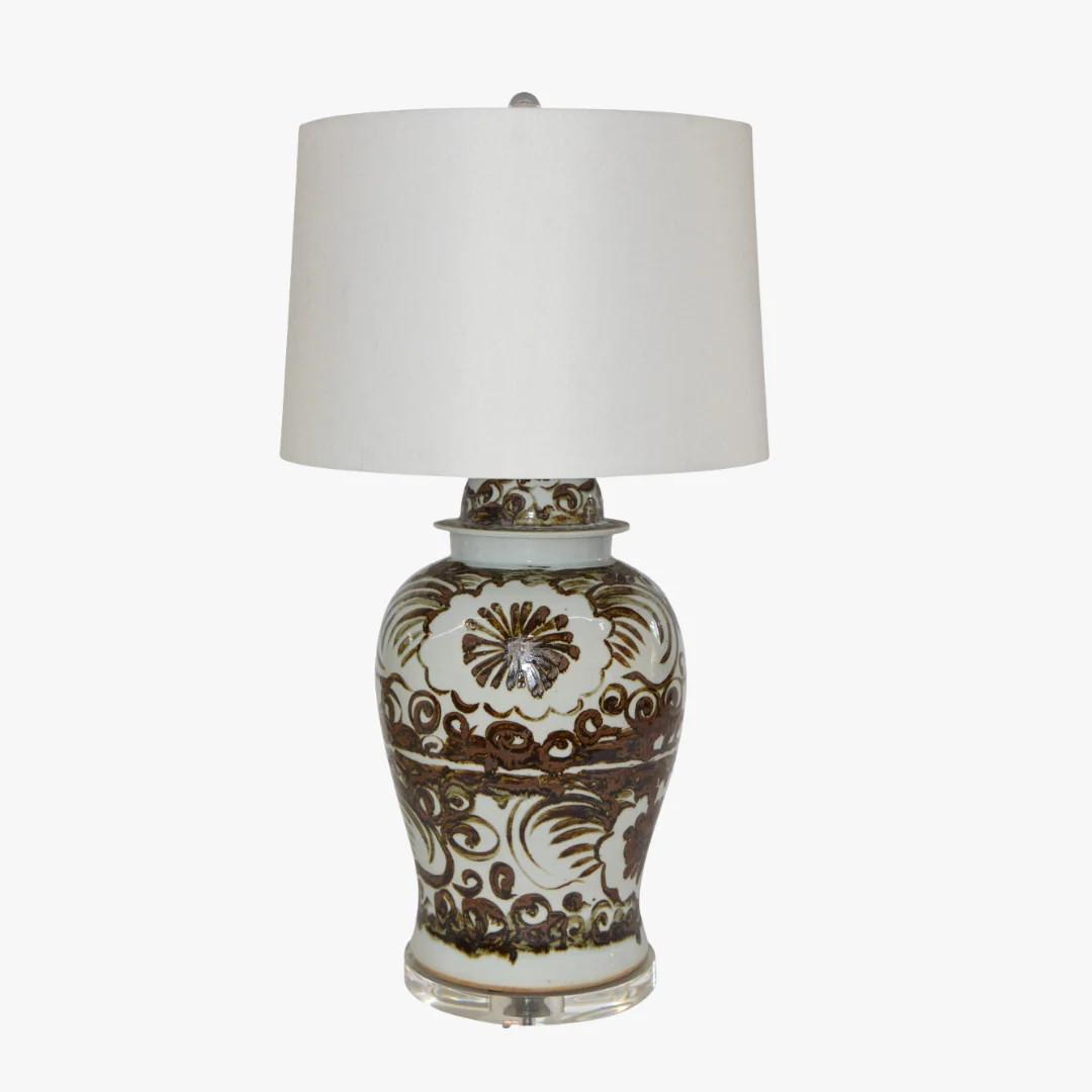 Brown Silla Flower Lamp | Dear Keaton
