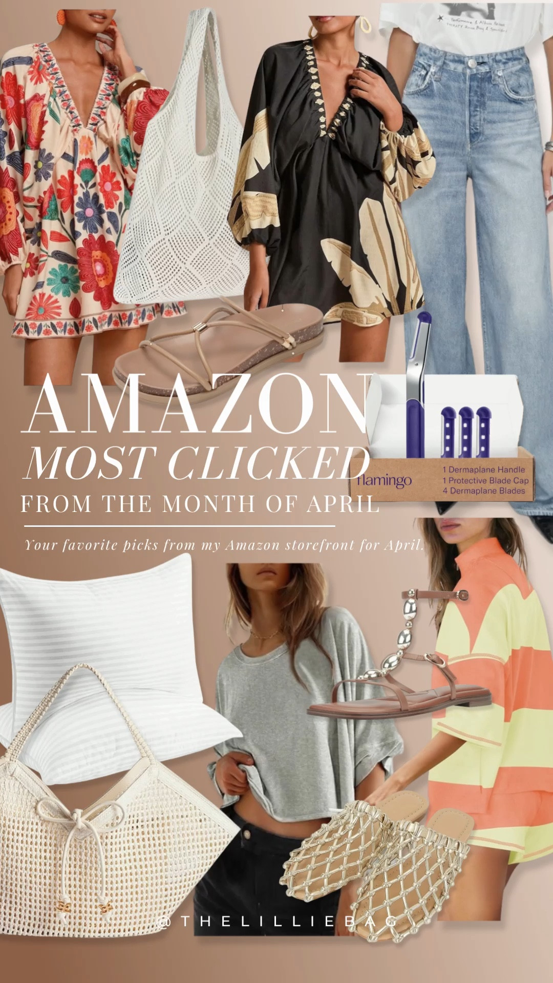 Amazon Most Clicked: April 🤍✨

These are all of April’s bestsellers — the pieces you loved most 🙌🏼 dresses, denim, jeans, sandals, and so many good everyday finds

Clearly we were all in our spring refresh era 😅 everything is linked on my LTK!

amazon bestsellers, most clicked, april finds, spring outfits 2026, denim outfits, spring dresses, sandals, casual style

#LTKSeasonal #LTKootd #LTKHome
