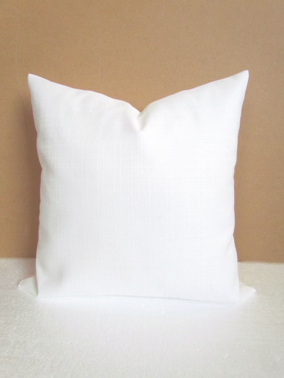 WHITE OUTDOOR PILLOW Covers White Throw Pillow Covers White - Etsy | Etsy (US)