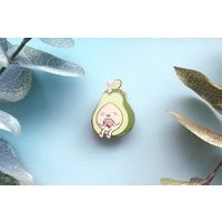 Avocado Toast Enamel Pin | Etsy (US)