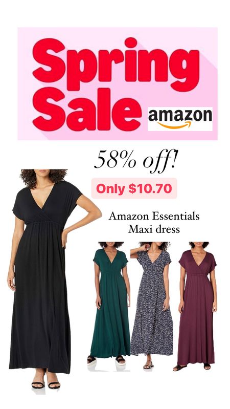 Amazon Essentials maxi dress 

Amazon spring sale


#LTKover40 #LTKsalealert #LTKSeasonal