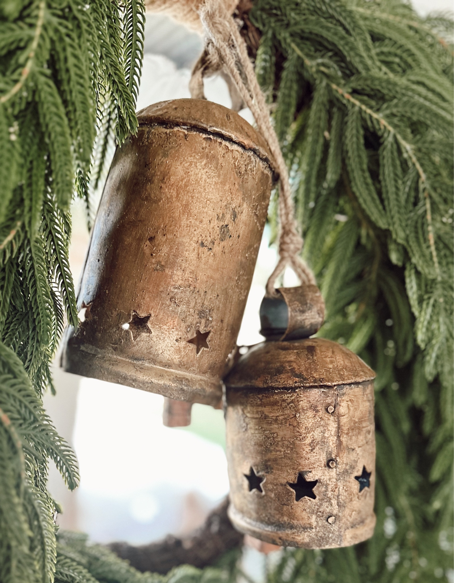These bells 🤩 the little star accents giving it such a unique look. I picked these gorgeous bells up from an adorable boutique that caters only to locals but you can get them online too and ON SALE!

#LTKHoliday #LTKsalealert #LTKSeasonal