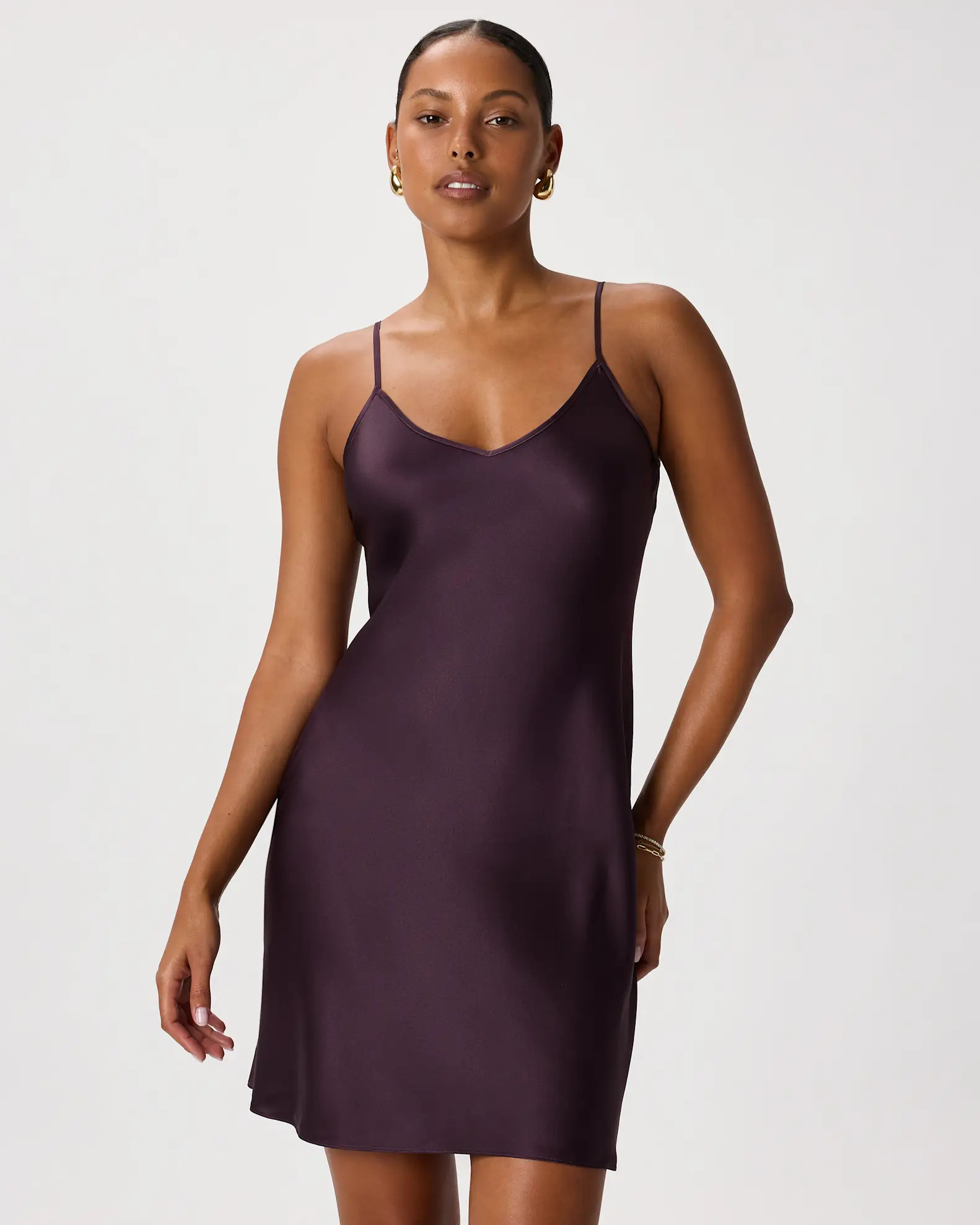 100% Washable Silk Mini Slip Dress | Quince