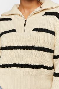 Striped Half-Zip Sweater | Forever 21 | Forever 21 (US)