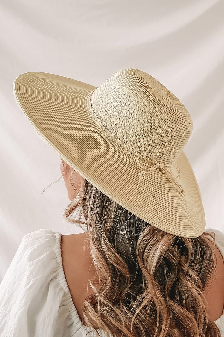 Bask in the Sun Beige Straw Sun Hat | Lulus (US)