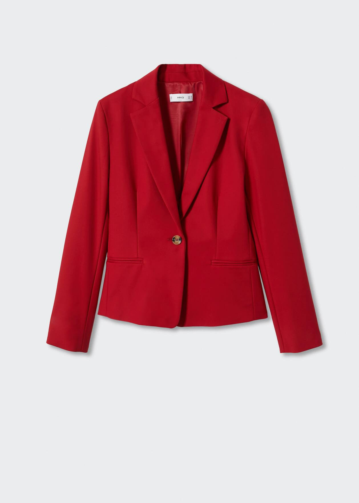 Structured lapels blazer -  Women | Mango USA | MANGO (US)