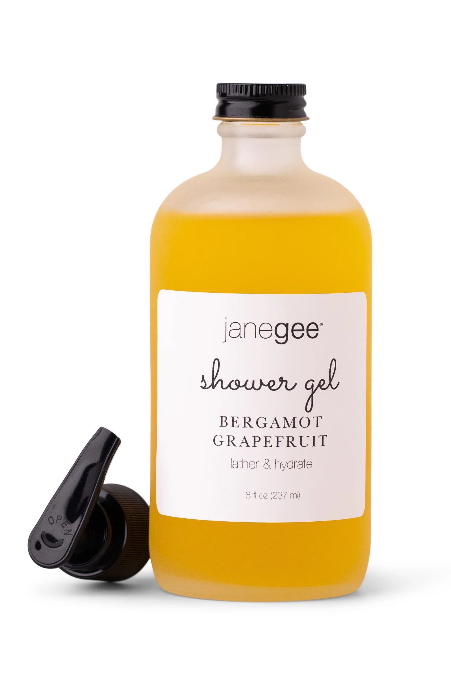 janegee Bergamot Grapefruit Shower Gel | janegee