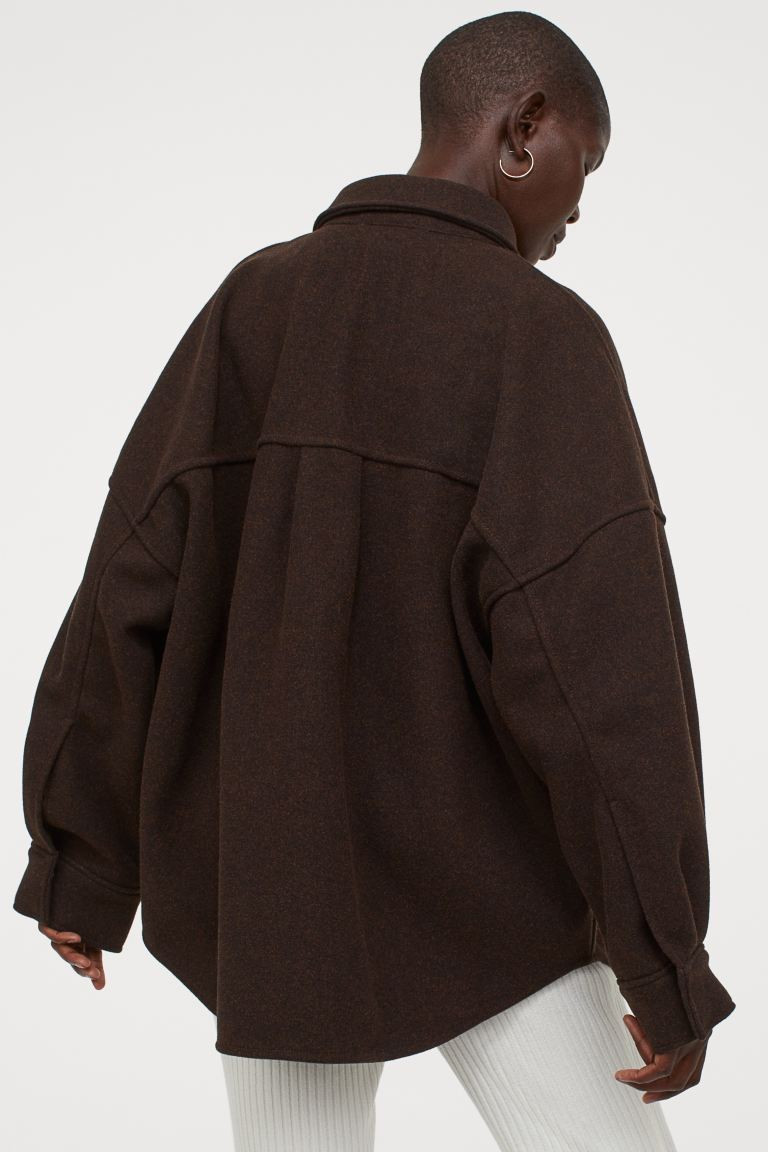 Oversized shacket | H&M (UK, MY, IN, SG, PH, TW, HK)
