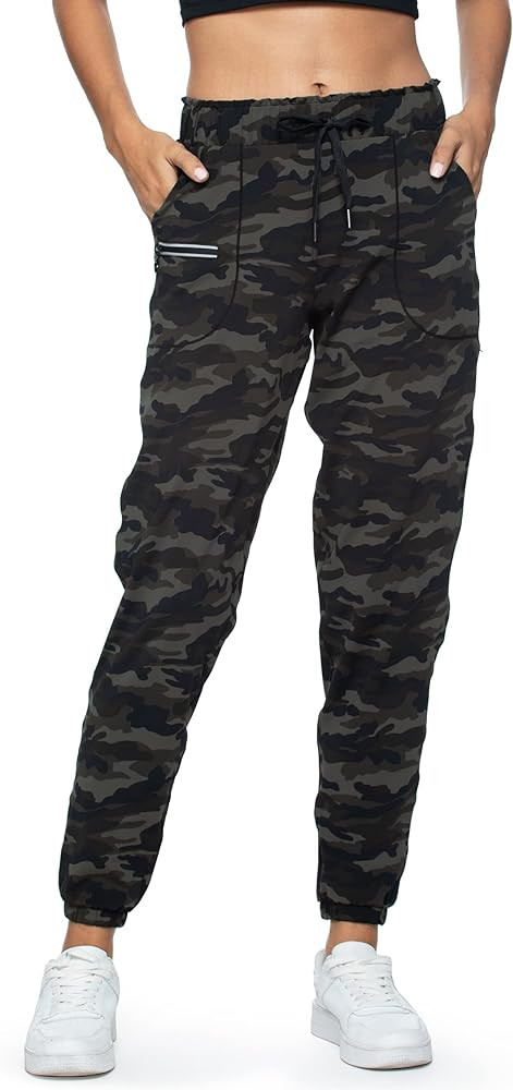 Haowind Joggers for Women with Pockets Elastic Waist Workout Sport Gym Pants Comfy Lounge Yoga Ru... | Amazon (US)