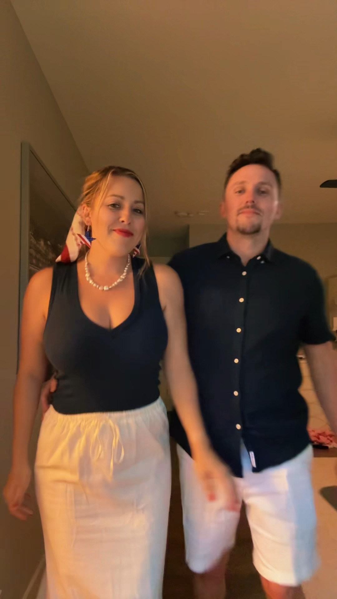 Couples matching vacation outfits
Men’s navy blue linen top
Men’s white shorts
Men’s summer outfit
Women’s casual tank top
Women’s white linen maxi skirt
Summer casual outfits
Head scarf
Vacation outfits
Clarins red lip stain

#LTKootd #LTKTravel #LTKMens