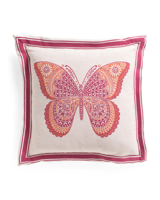 20x20 Outdoor Butterfly Pillow | TJ Maxx